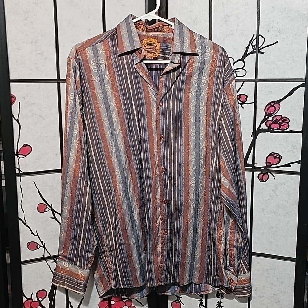 Luciano Visconti‎ Button Shirt Size Medium